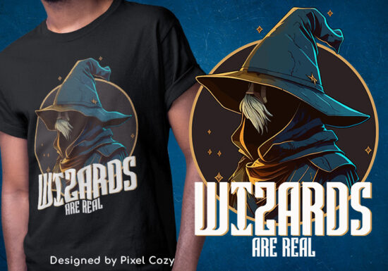 Wizards are real Anime stylized cel shading Wizard hat